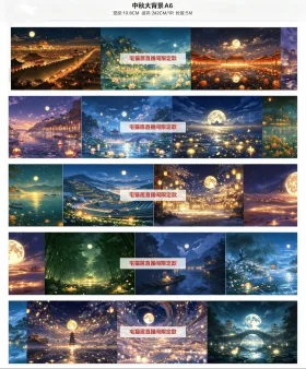 中秋大背景1小