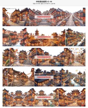 中秋建筑1小