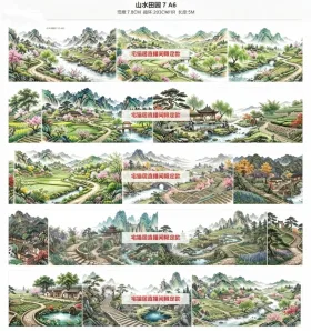 山水田园7小